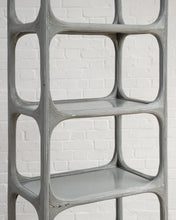 Load image into Gallery viewer, Large Reeded Rattan Shelving Unit Étagère