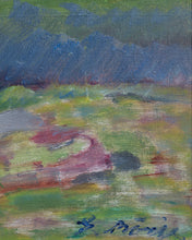 Load image into Gallery viewer, Swedish Framed Oil on Canvas landscape Painting