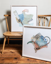 Load image into Gallery viewer, Pair of Framed Mixed Media Artworks By Artist Stephanie Tuckwell