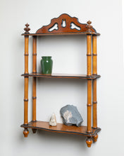 Load image into Gallery viewer, Three Tiered Faux Bamboo Etagère