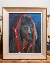 Load image into Gallery viewer, Large Framed Portrait Oil On Canvas