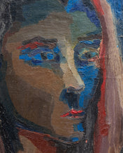 Load image into Gallery viewer, Large Framed Portrait Oil On Canvas