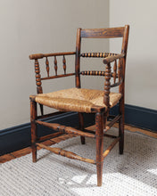 Load image into Gallery viewer, Bobbin Turned Arts And Crafts Chair