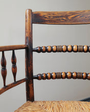 Load image into Gallery viewer, Bobbin Turned Arts And Crafts Chair