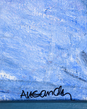 Load image into Gallery viewer, Large Framed Swedish Acrylic On Canvas