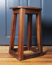 Load image into Gallery viewer, A Pair Of 19th Century Oak Stools Or Bedside Tables