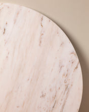 Load image into Gallery viewer, Blush Pink Round Marble Coffee Table