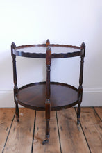 Load image into Gallery viewer, Antique Scalloped Edge Drinks Trolley