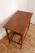 Load image into Gallery viewer, Antique Mahogany Occasional Table With Scalloped Edge Detail