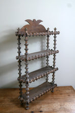 Load image into Gallery viewer, Folk Art French Spindle Hanging Shelves