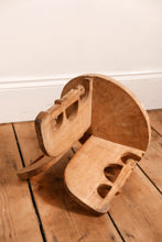 Load image into Gallery viewer, African Kamba Tribal Hand Carved Wooden Stool