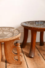 Load image into Gallery viewer, African Kamba Tribal Hand Carved Wooden Stool