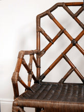 Load image into Gallery viewer, Midcentury Bamboo And Cane Chair By Angraves