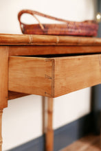 Load image into Gallery viewer, English Pitch Pine Faux Bamboo Table