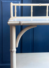 Load image into Gallery viewer, Pair Of 1980's Faux Bamboo Harrods Bedside Tables