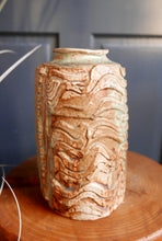 Load image into Gallery viewer, Brutalist Style Vase By Ceramic Artist Bernard Rooke
