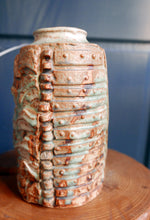Load image into Gallery viewer, Brutalist Style Vase By Ceramic Artist Bernard Rooke