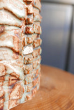 Load image into Gallery viewer, Brutalist Style Vase By Ceramic Artist Bernard Rooke