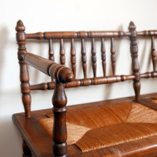 Load image into Gallery viewer, 19th Century French Bobbin Turned Bench