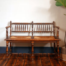 Load image into Gallery viewer, 19th Century French Bobbin Turned Bench