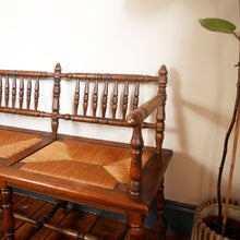 Load image into Gallery viewer, 19th Century French Bobbin Turned Bench