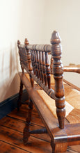 Load image into Gallery viewer, 19th Century French Bobbin Turned Bench