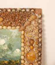 Load image into Gallery viewer, French Folk Art Handmade Shell Framed Print