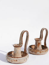 Load image into Gallery viewer, Mid Century Ceramic candle holders