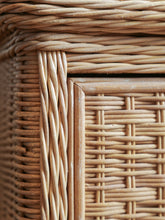Load image into Gallery viewer, Large Wicker Chest Of Drawers