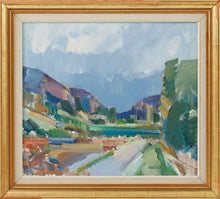 Load image into Gallery viewer, Swedish landscape Oil On Canvas, By Artish LARS FALK.