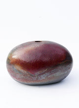 Load image into Gallery viewer, Raku Fired Pebble Pot By Ceramic Artist Lucy Edwards