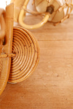 Load image into Gallery viewer, French Mid-Century Modern Bamboo Wall Sconces by Louis Sognot