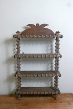 Load image into Gallery viewer, Folk Art French Spindle Hanging Shelves