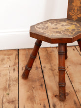 Load image into Gallery viewer, Antique Welsh Spinners Chair With Faux Bamboo Legs