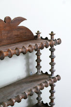 Load image into Gallery viewer, Folk Art French Spindle Hanging Shelves