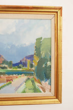 Load image into Gallery viewer, Swedish landscape Oil On Canvas, By Artish LARS FALK.