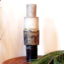 Load image into Gallery viewer, Beautiful Tall Stoneware Graduated Glazed Vase