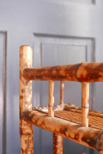 Load image into Gallery viewer, Victorian Tiger Bamboo Chinoiserie Style Wall Cabinet