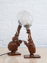 Load image into Gallery viewer, CARVED ELEPHANT LAMPS
