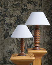 Load image into Gallery viewer, CARVED FRENCH TABLE LAMP IN THE MANOR OF CHARLES DUDOUYT
