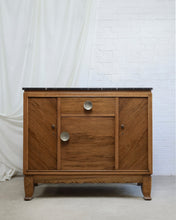 Load image into Gallery viewer, ON HOLD - Art Deco Marble Top Cabinet
