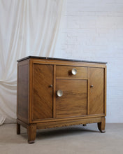 Load image into Gallery viewer, ON HOLD - Art Deco Marble Top Cabinet
