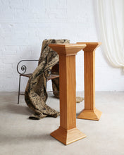 Load image into Gallery viewer, Pair of Pencil Reed Plinths.

