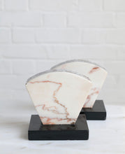 Load image into Gallery viewer, ART DECO MARBLE BOOKENDS
