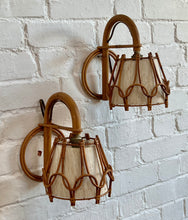 Load image into Gallery viewer, LOUIS SOGNOT BAMBOO WALL SCONCES
