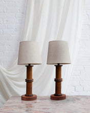 Load image into Gallery viewer, Reclaimed 1930’s Bobbin Lamps
