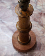 Load image into Gallery viewer, Reclaimed 1930’s Bobbin Lamps
