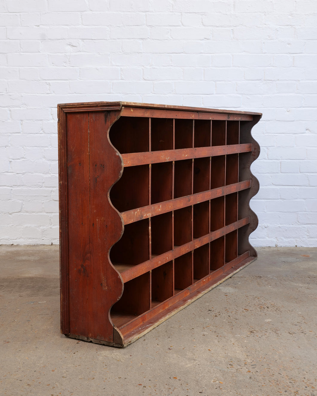 French Apothecary Pigeon-hole Shelving Unit