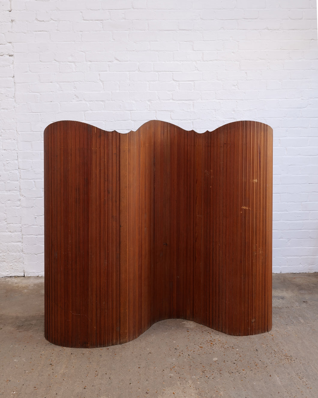 French Mid Century Tambour Screen