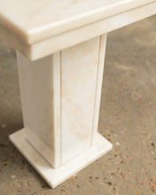 Load image into Gallery viewer, Blush Pink Marble Side Table
